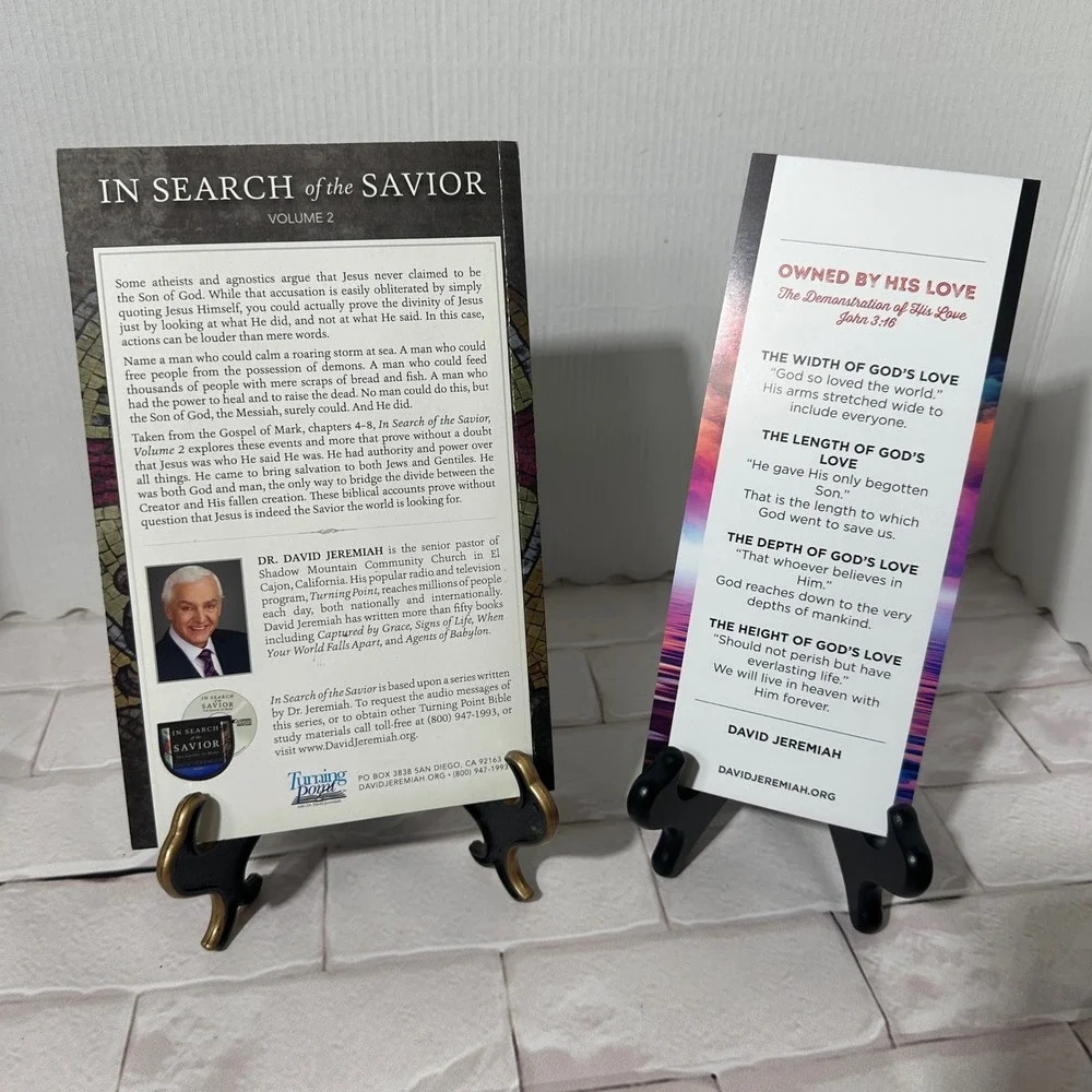 David Jeremiah‎ In Search of the Savior The Gospel of Mark Study Guide Volume 2